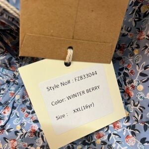 Olive Juice Cotton Shirt Dress